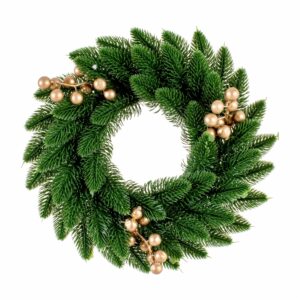 Corona Verde Y Dorado JOY 30 Cm