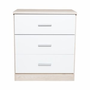 Velador 3 Cajones Couple Blanco FABRIKIT MDF