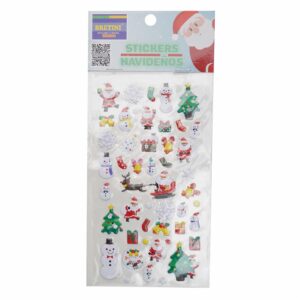 Stickers Figuritas Navideñas BRETINI X 44 Uds