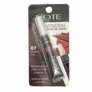 Labial Líquido Mineral Matte Cream Tono 07 NOTE Unidad