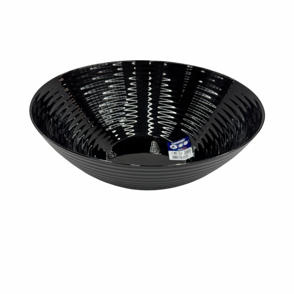 Ensaladera Harena Negro LUMINARC 27 Cm - Imagen 2