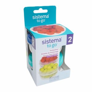 Set Frascos Sistema To Go RUBBERMAID 2x210 Ml