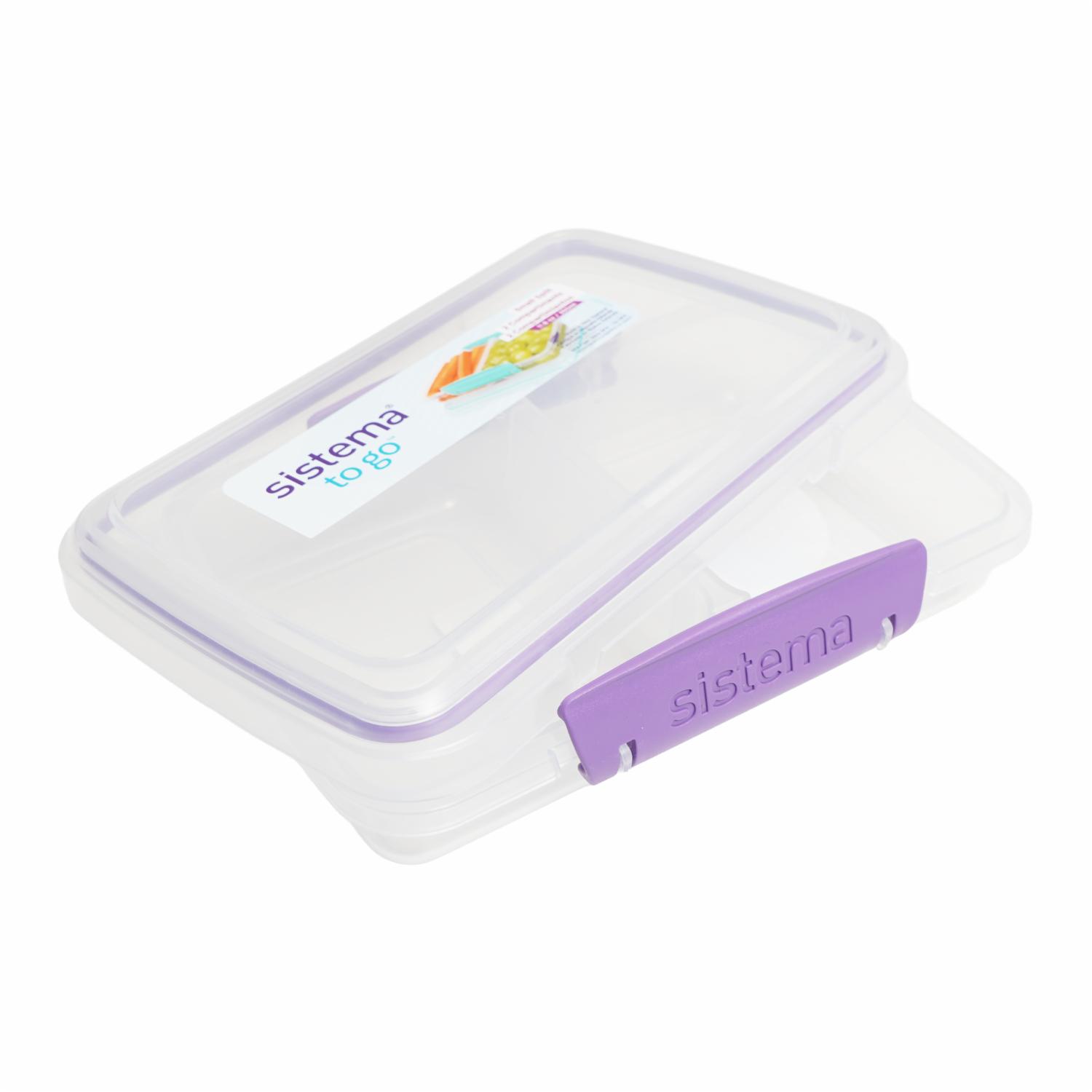 Porta Alimentos Rectangular Sistema To Go RUBBERMAID 0.8 Litros