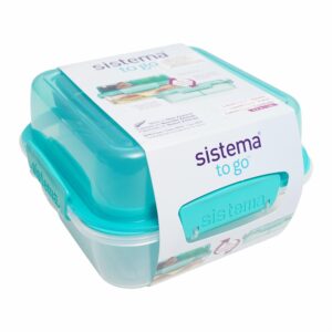 Porta Alimentos Cuadrado Sistema To Go RUBBERMAID 1.24 Litros