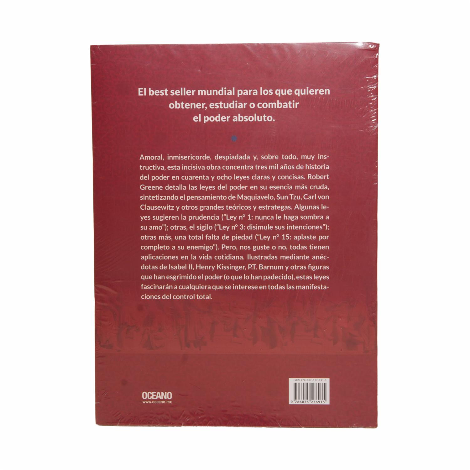 Las 48 Leyes Del Poder Robert Greene OCEANO 632 Páginas