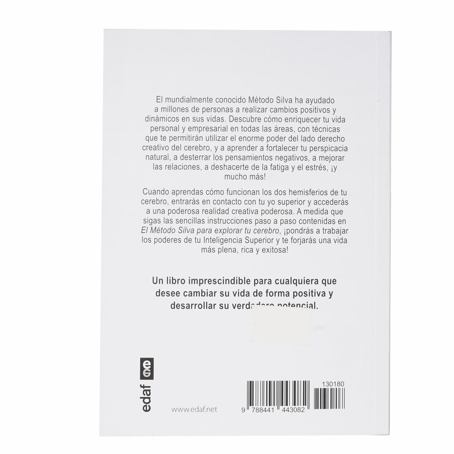 Libro El Método Silva Para Explorar Tu Cerebro EDAF 204 Páginas - Imagen 2
