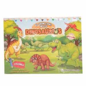 Libro Dinosaurios Colorea COQUITO 50 Páginas