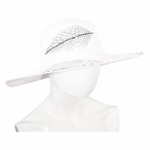 Sombrero Playa Hojas Tejido Ala Ancha YIWU ZEAI TRADING CO LTD Talla Única