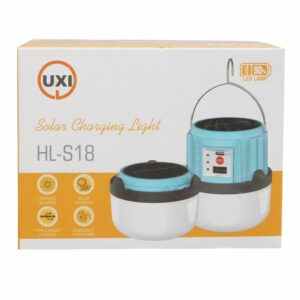 Foco Recargable Con Panel Solar Hl-S18 UXI Led