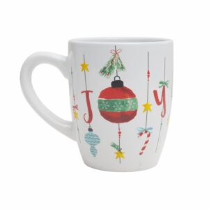 Jarro Navideño Joy Blanco FREE HOME Cerámica