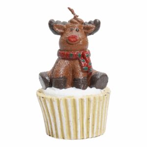 Vela Decorativa Reno Cupcake JOY Pequeño