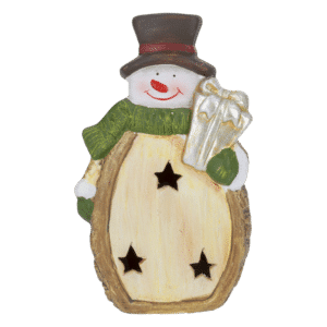 Adorno Navideño Led Snowman JOY 1 Pieza
