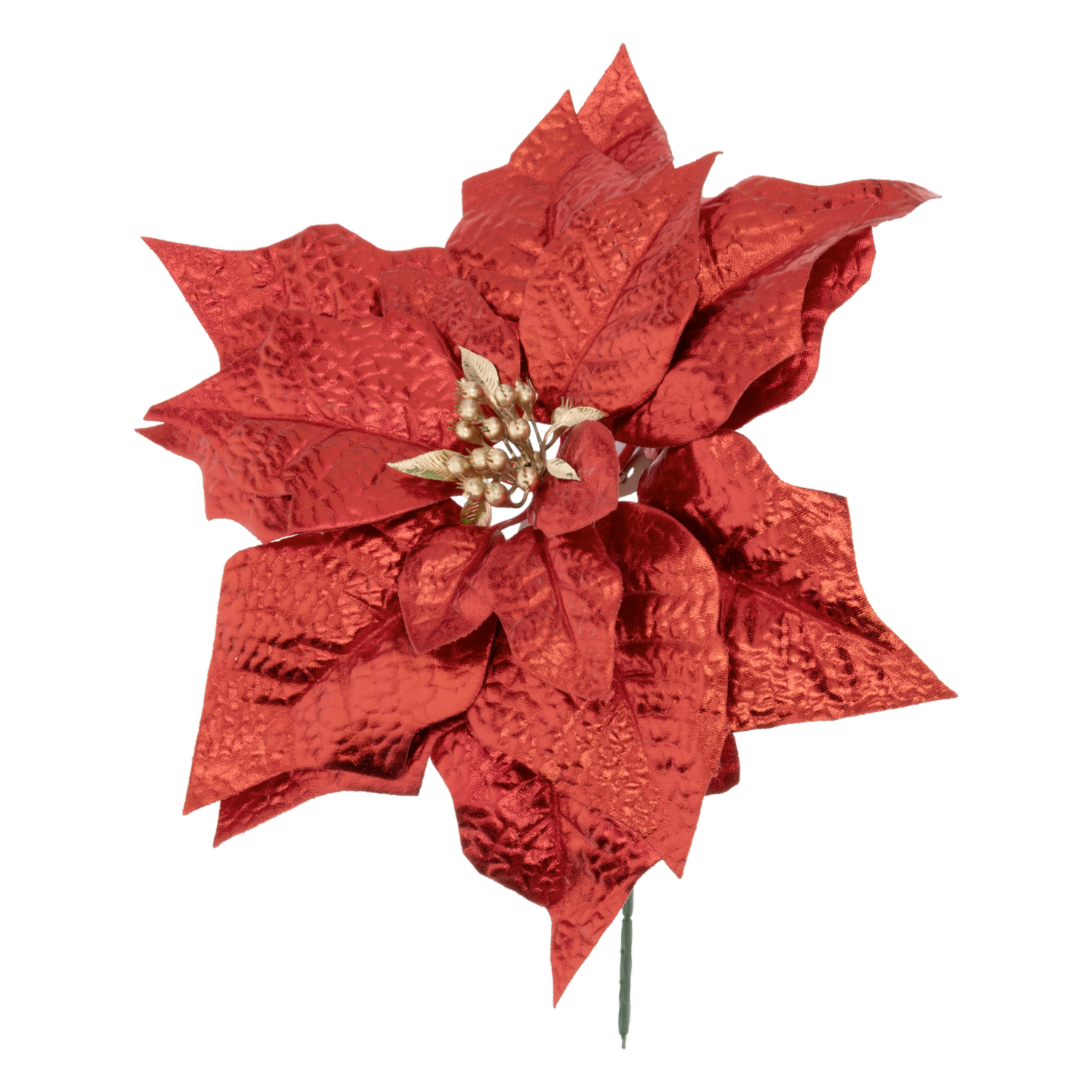 Pick De Flor Navideña JOY Rojo - Imagen 2