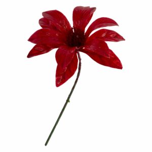 Flor Navideña Rojo JOY 23 Cm