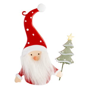 Colgante Navideño Papa Noel Surtido JOY 11 Cm