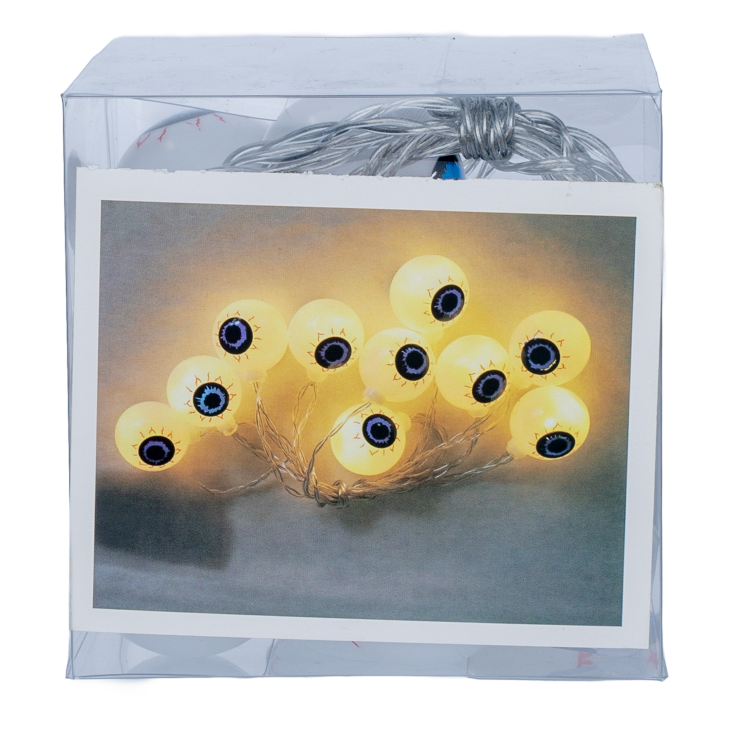 Luces Decorativas Halloween Ojos FREE HOME 180 Cm - Imagen 2