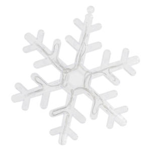 Colgante Navideño Copo De Nieve Con Luz JOY 18X14 Cm