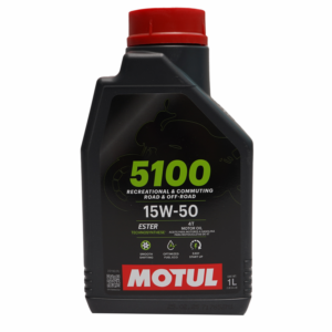 Aceite De Moto 5100 15W50 Semisintético MOTUL 1 Litro