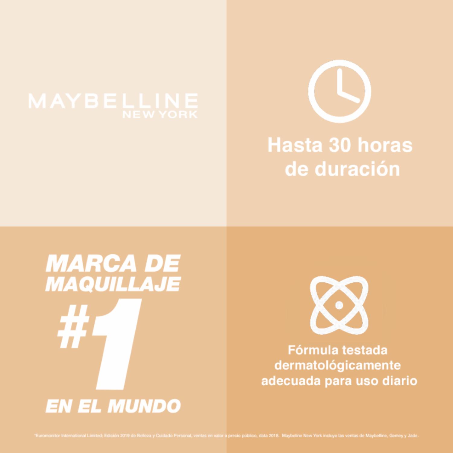 Base De Maquillaje Líquida Super Stay Active Wear Tono 120 Classic Ivory MAYBELLINE NEW YORK 30 Ml - Imagen 6