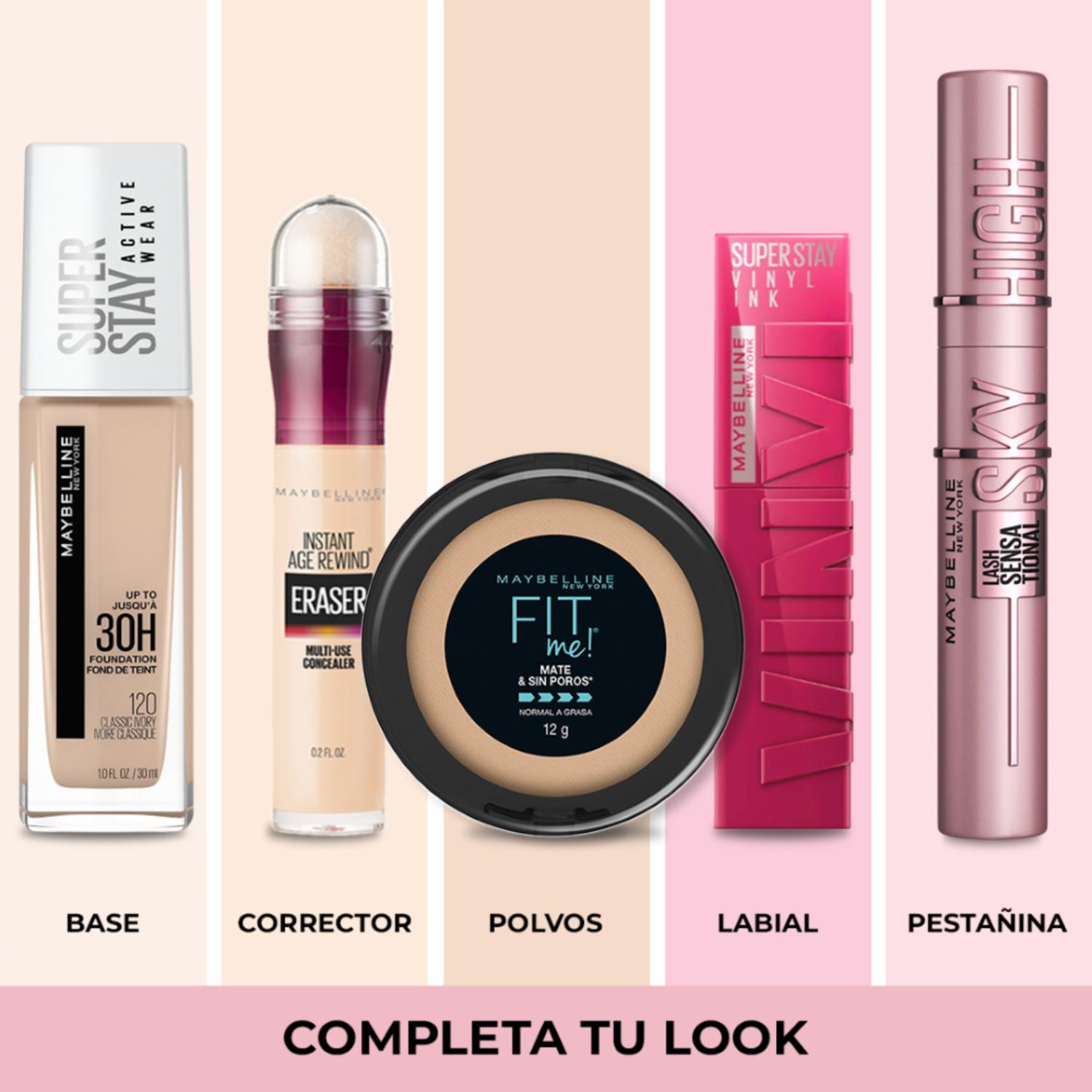 Base De Maquillaje Líquida Super Stay Active Wear Tono 120 Classic Ivory MAYBELLINE NEW YORK 30 Ml - Imagen 8