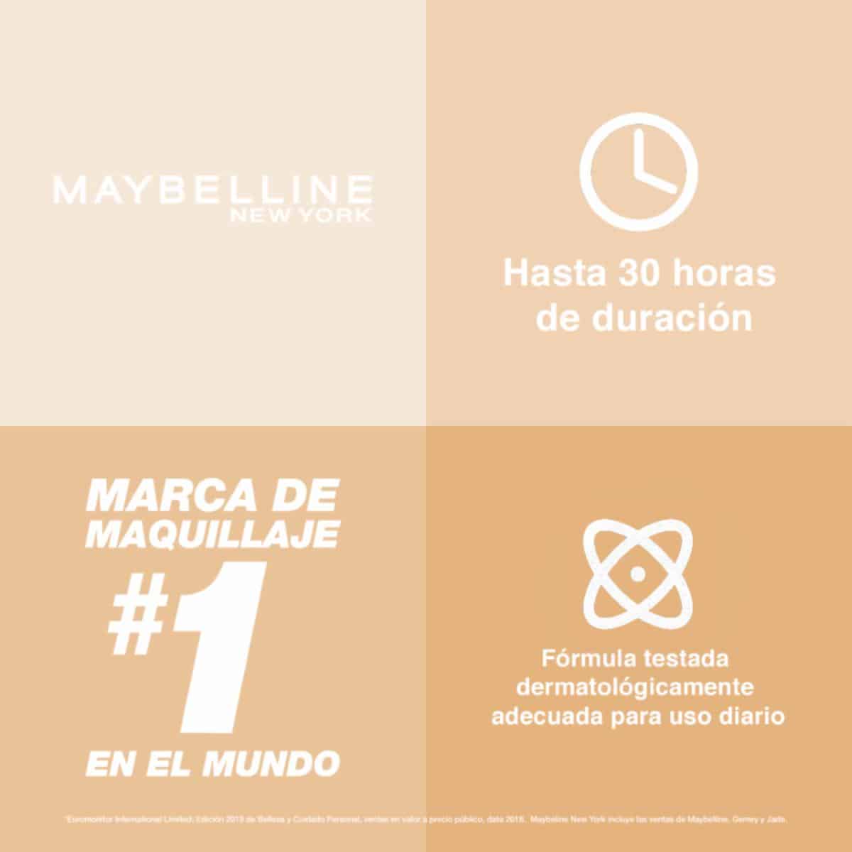 Base De Maquillaje Líquida Super Stay Active Wear Tono 220 Natural Beige MAYBELLINE NEW YORK 30 Ml - Imagen 8