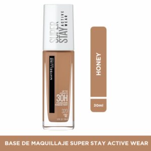 Base De Maquillaje Líquida Super Stay Active Wear Tono 320 Honey MAYBELLINE NEW YORK 30 Ml