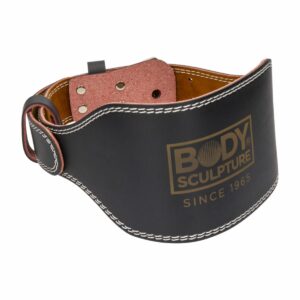 Cinturón Deportivo Para Levantar Pesas De Cuero BODY SCULPTURE Grande