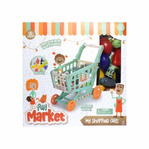 Carrito De Supermercado FUN MARKET Incluye Accesorios