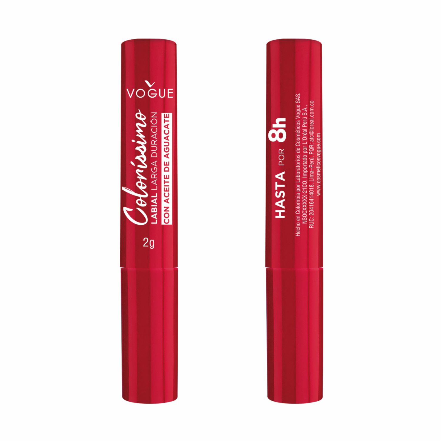 Labial Líquido Color Pasión De Larga Duración VOGUE 2 G - Imagen 3