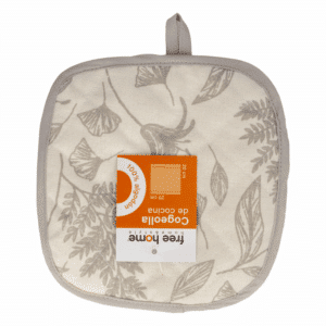 Coge Ollas Dani Floral Gris FREE HOME 20X20 CM