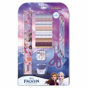Set Escolar Frozen PRIMAVERA 19 Piezas