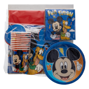 Set De Mesa Para Cumpleaños Diseño Mickey DISNEY 10 Personas