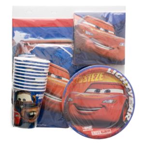 Set De Mesa Para Cumpleaños Diseño Cars DISNEY 10 Personas