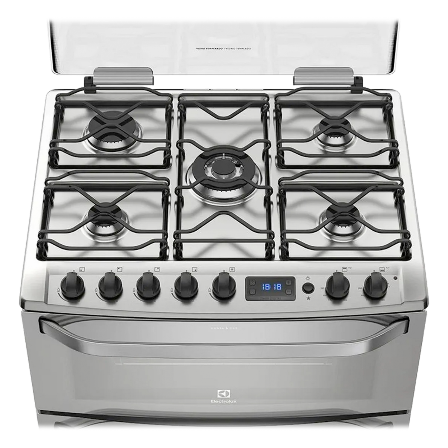 Cocineta A Gas Doble Horno 76DXR-CL ELECTROLUX 5 Quemadores