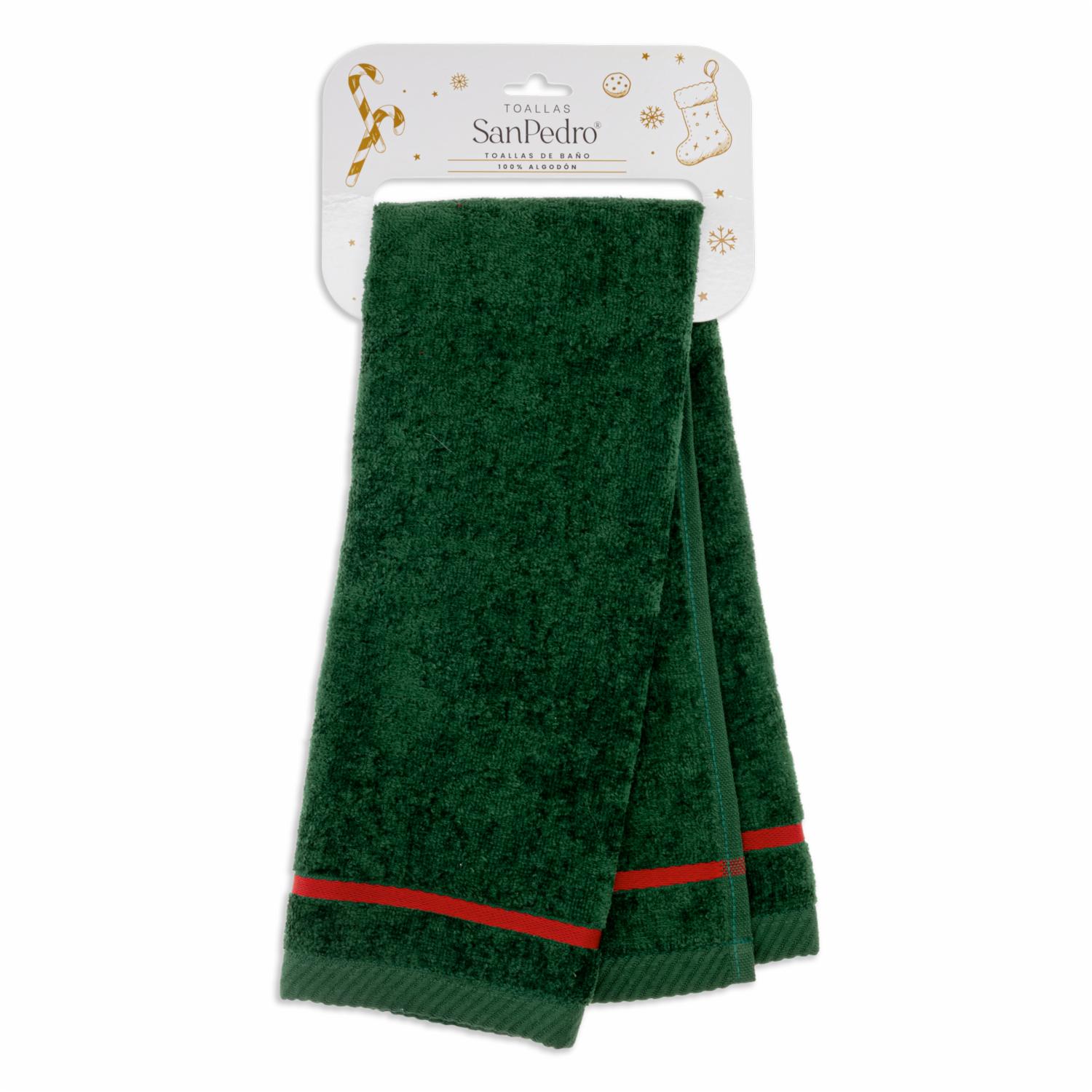 Toalla De Tocador Navideña Letras Noel RENATTA 70X40 Cm - Imagen 3