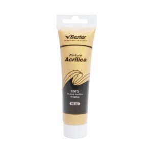 Pintura Acrílica Metálica Oro BESTER 60 Ml