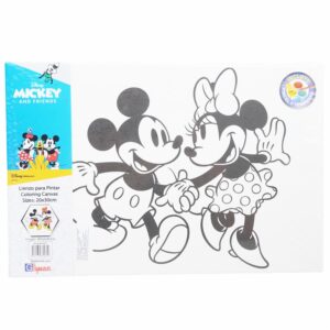 Lienzo Preimpreso Mickey Y Minnie DISNEY 20x30 Cm