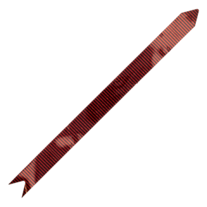 Lazo Mágico Para Regalos Rojo Impreso Paralelos Negro SPLENDOR 42 Cm X 19 Mm