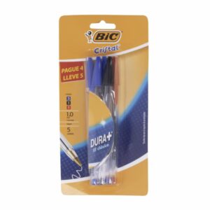 Bolígrafo De Cristal BIC X 4 Uds