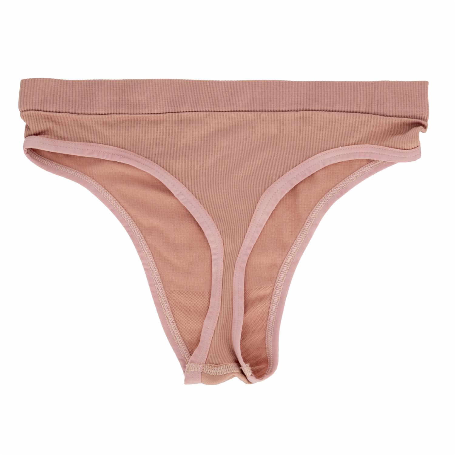 Panty Tipo Tanga Acanalado Terra CHIC - Imagen 3