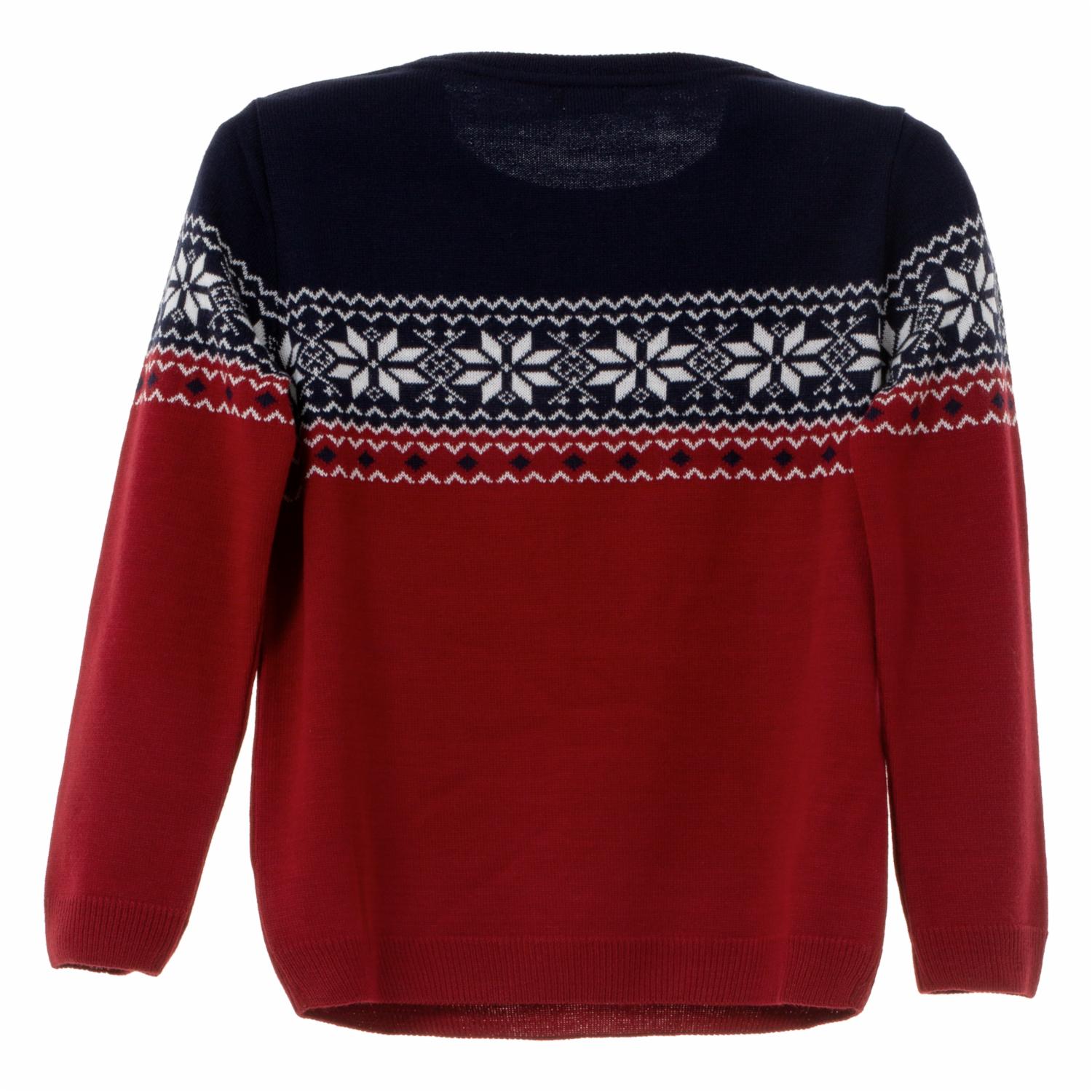 Sweaters Navidad Con Diseño De Copos De Nieve Mangas Largas Cuello Redondo TREND & STYLE - Imagen 5