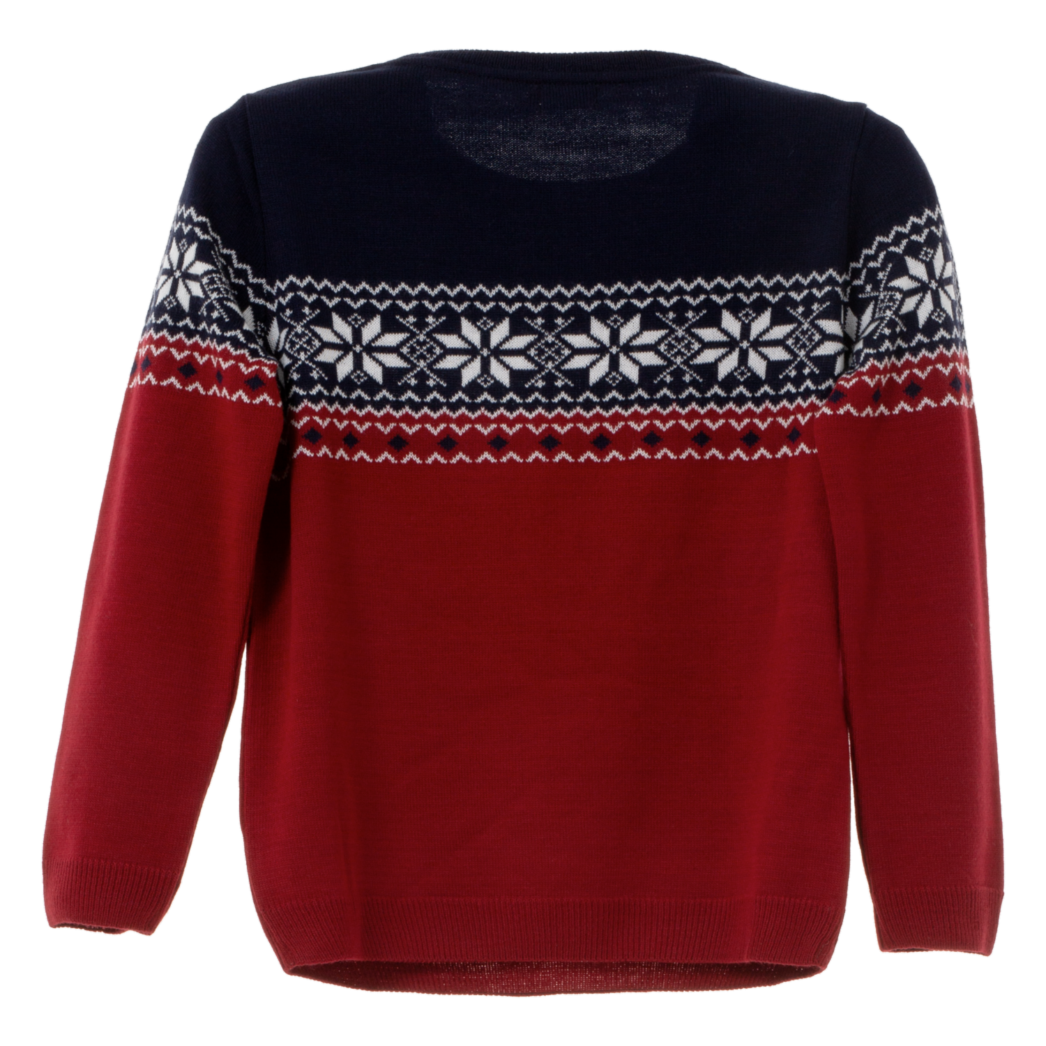 Sweaters Navidad Con Diseño De Copos De Nieve Mangas Largas Cuello Redondo TREND & STYLE - Imagen 6