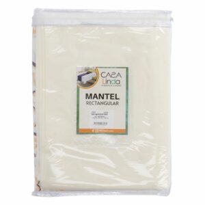 Mantel De Mesa Navideño Diseño Galleta 250X145 CM CASA LINDA 8 Puestos