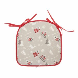 Cojín Navideño De Silla Diseño Gifdad CASA LINDA 42X42 Cm
