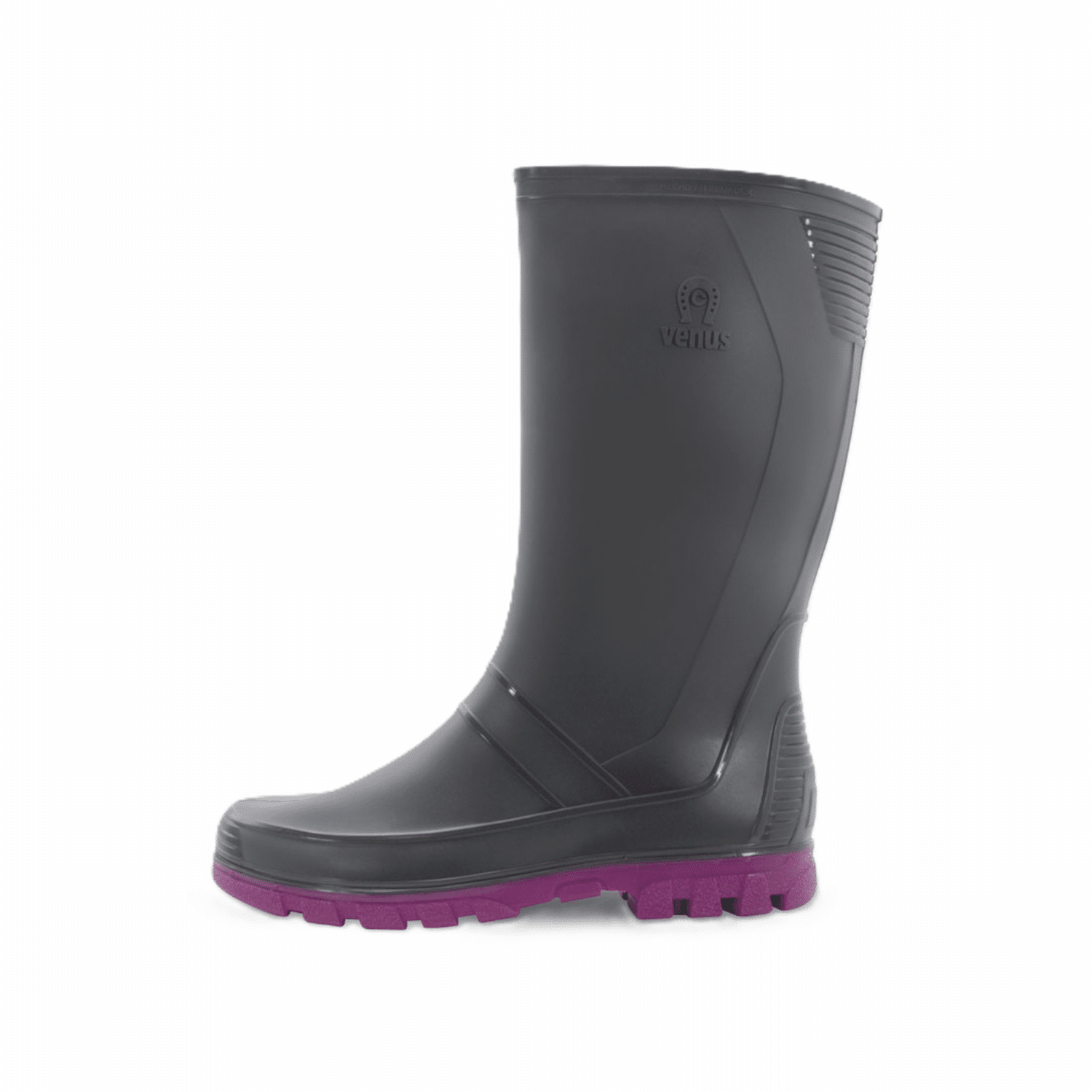 Bota De Caucho Impermeable Agrícola Llanera Sin Media VENUS Talla 38 - Imagen 2