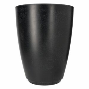 Macetero Deco Stone Jade Bajo Negro CASA PICA 27 Litros