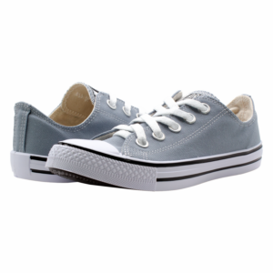 Zapato De Lona Ares Tobillo Medio Gris Y Blanco VENUS
