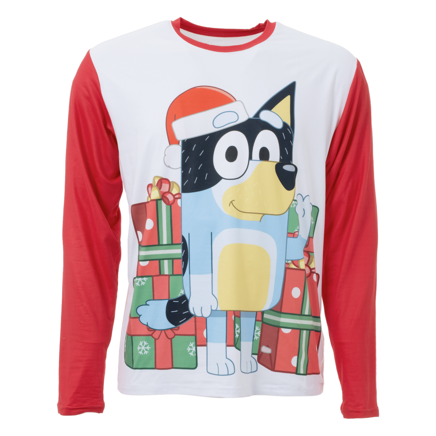 Pijama Navidad 2 Piezas Camiseta Manga Larga Estampada Bluy Y Pantalón BLUEY - Imagen 2