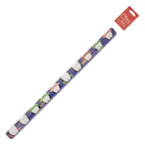 Papel De Regalo Navideño Penguin Party OIMI 50 X 70 Cm X 2 Uds