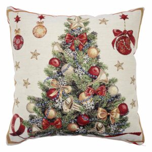 Cojín Navideño Gobelino GENESIS 45X45 Cm